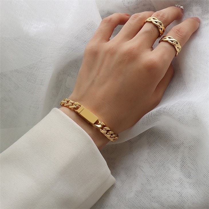 stainless steel gold jewelry wholesale