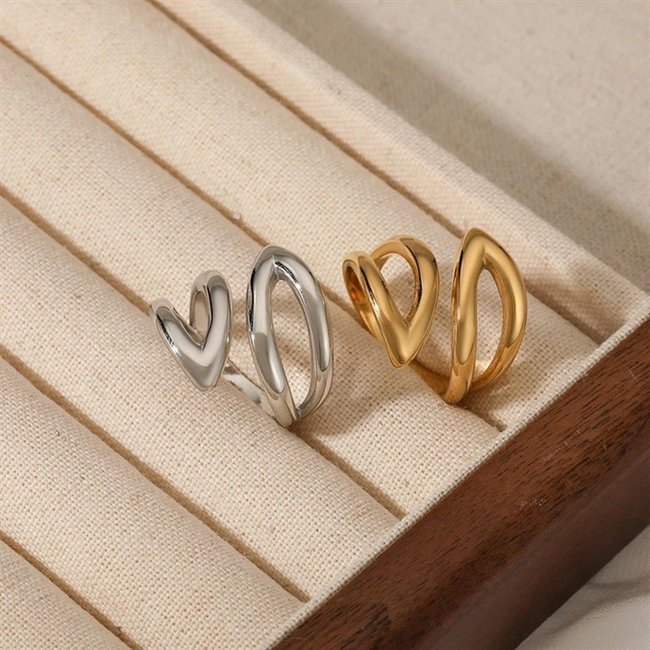 Blad open ring