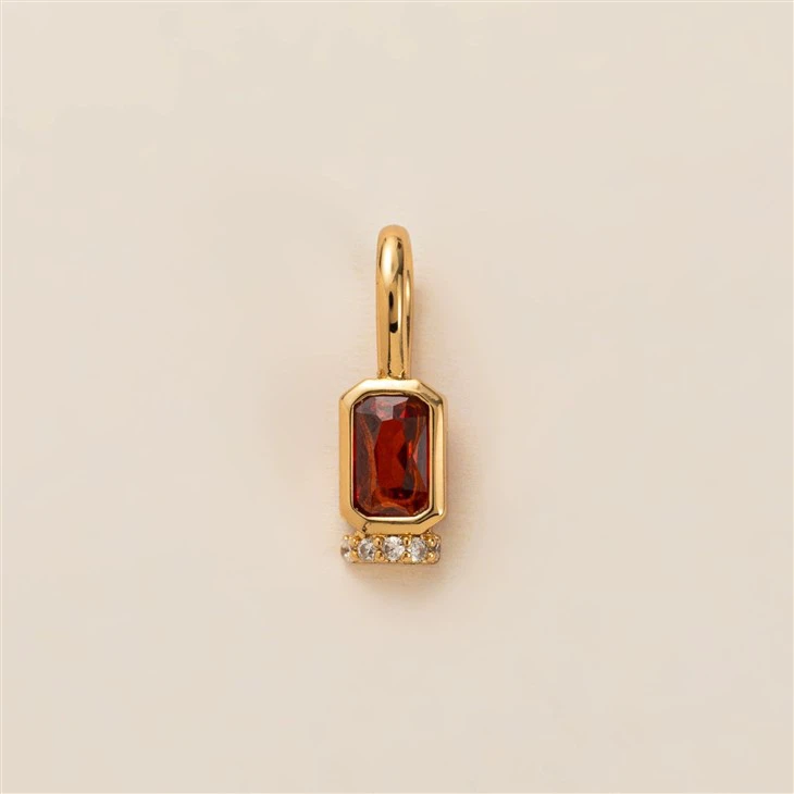 Trendy Stainless Steel Birthstone Charms best